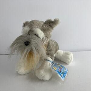 Webkinz by Ganz - Grey Schnauzer - Dog NEW with Tag